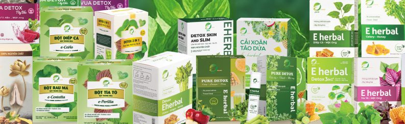 Sản phẩm cung cấp vitamin và detox