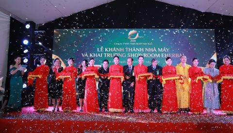 Eherbal khai trương nhà máy, showroom về thực phẩm dinh dưỡng