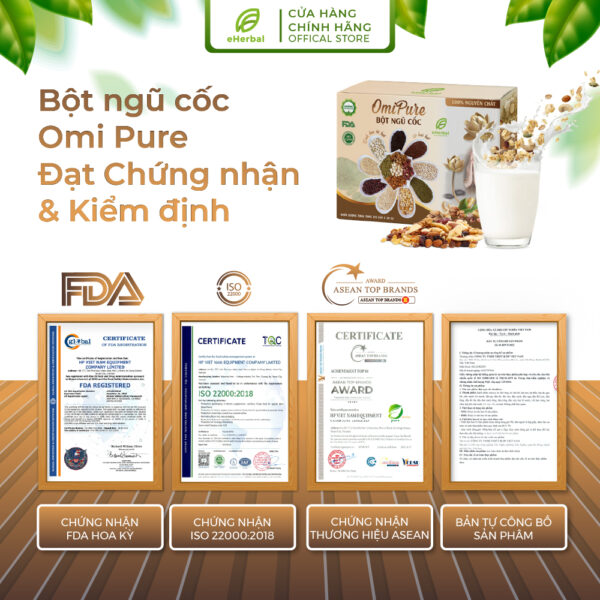Hộp Bột Ngũ Cốc Cao Cấp OmiPure (29 loại hạt) - Ảnh 4