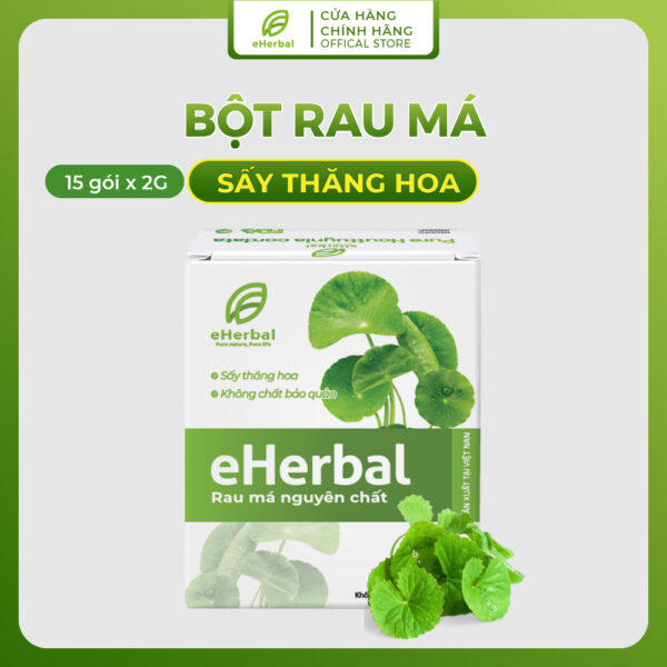 Bột Rau má Sấy thăng hoa