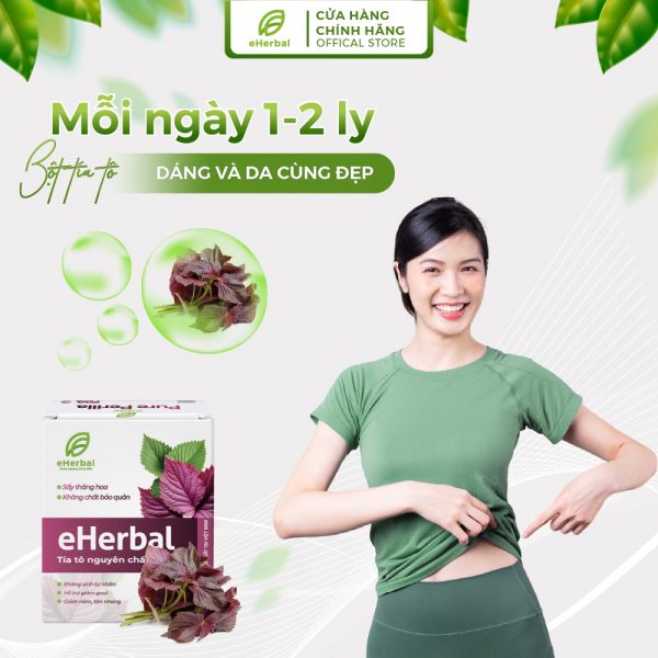 Bột Tía Tô sấy thăng hoa e-Perilla - Hình ảnh 3