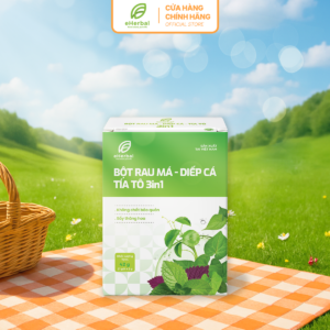 Bột Rau má-Diếp cá-Tía tô 3in1