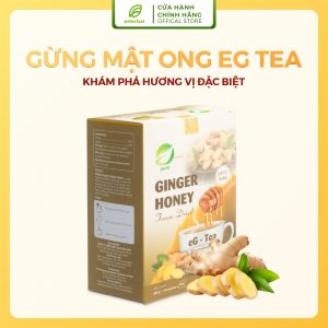 Trà gừng – mật ong sấy thăng hoa eG-tea