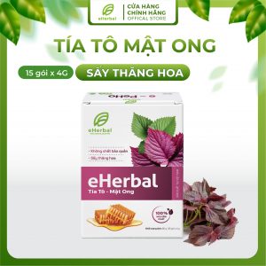 Bột Tía tô mật ong Eherbal sấy thăng hoa