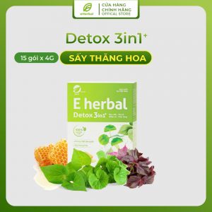 Detox 3in1+ Eherbal (Rau má, Diếp cá, Tía tô – Mật ong)