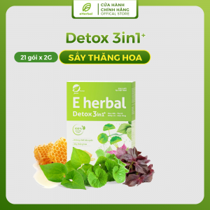 Detox 3in1+ Eherbal (Rau má, Diếp cá, Tía tô – Mật ong)