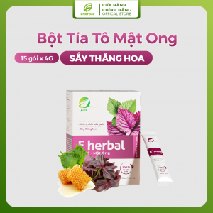 Bột Tía tô mật ong Eherbal sấy thăng hoa