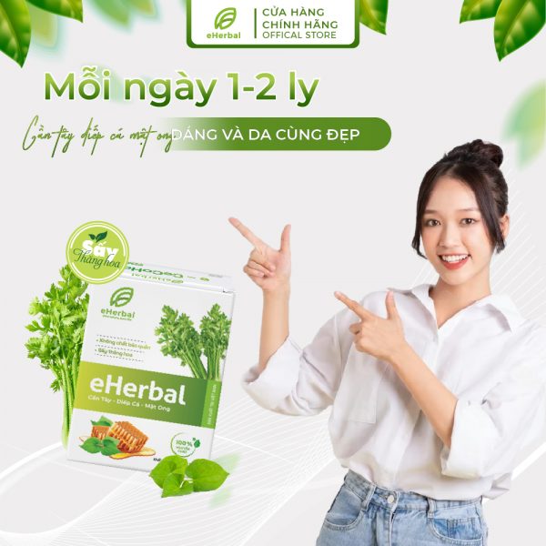 Bột Cần tây - Diếp cá - Mật ong Eherbal sấy thăng hoa - Hình ảnh 6