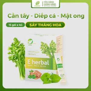 Bột Cần tây – Diếp cá – Mật ong Eherbal sấy thăng hoa