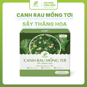 eSoup Canh rau mồng tơi sấy thăng hoa eHerbal