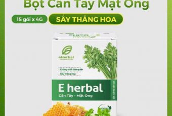 CẦN TÂY & MẬT ONG SẤY THĂNG HOA – Hộp 60g(15 gói x 4g)