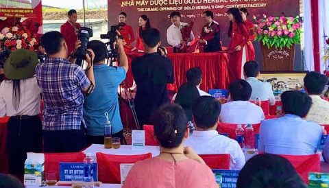 EHERBAL CHÍNH THỨC KHAI TRƯƠNG NHÀ MÁY DƯỢC LIỆU GOLD EHERBAL ĐẠT CHUẨN GMP
