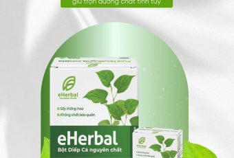 Bật mí 3 cách giúp da đẹp mịn màng cùng Bột Diếp Cá Sấy Thăng Hoa eHerbal!