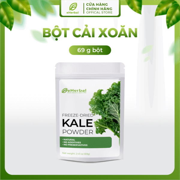 Bột Cải xoăn (Kale) sấy thăng hoa