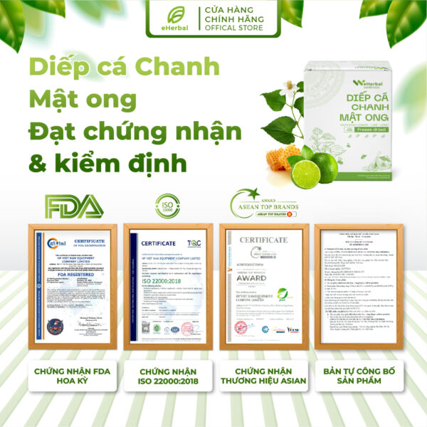 Diếp cá chanh mật ong Justdetox - Ảnh 2