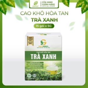 Cao khô hòa tan Trà xanh