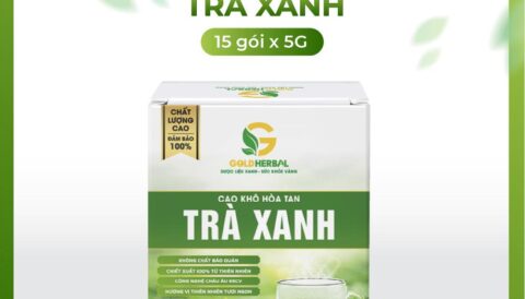 TRÀ XANH HÒA TAN GOLDHERBAL – GIẢI PHÁP TIỆN LỢI CHO CUỘC SỐNG HIỆN ĐẠI