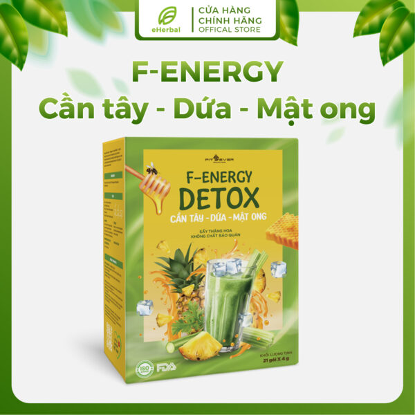 Cần tây – dứa – mật ong F- enery detox