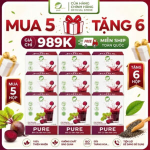 Bột củ dền hạt chia – Hộp 60g (4g/1 gói)