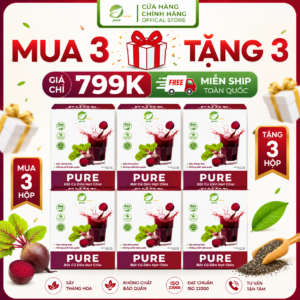 Bột củ dền hạt chia – Hộp 60g (4g/1 gói)