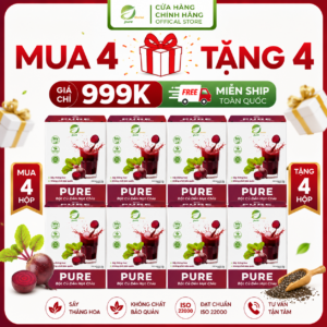 Bột củ dền hạt chia – Hộp 60g (4g/1 gói)