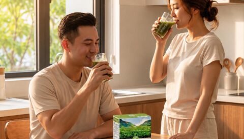 Hạnh phúc đôi khi chỉ đơn giản là cùng nhau ngồi xuống, chia sẻ một ly thức uống mình yêu thích.