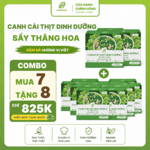 eSoup Canh cải thịt sấy thăng hoa