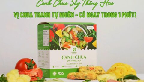 🍅Canh Chua Sấy Thăng Hoa nhà eherbal – Chua thanh, đậm vị, đánh thức bữa ăn chỉ trong vài phút.