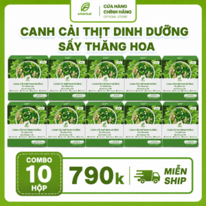 eSoup Canh cải thịt sấy thăng hoa