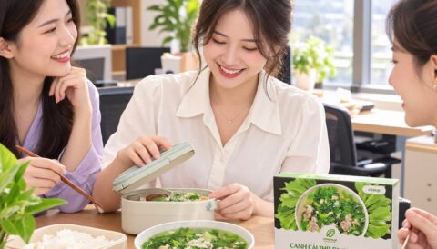🍲 CƠM TRƯA VĂN PHÒNG – CÓ BÁT CANH, CÓ VỊ NHÀ