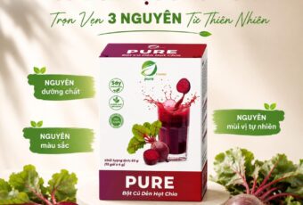 ❤️ GIỮ TRỌN SẮC ĐỎ TỰ NHIÊN – CỦ DỀN HẠT CHIA PURE