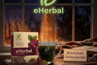 🍃 BỘT TÍA TÔ NGUYÊN CHẤT eHERBAL – GẦN GŨI VỚI THIÊN NHIÊN 🍃